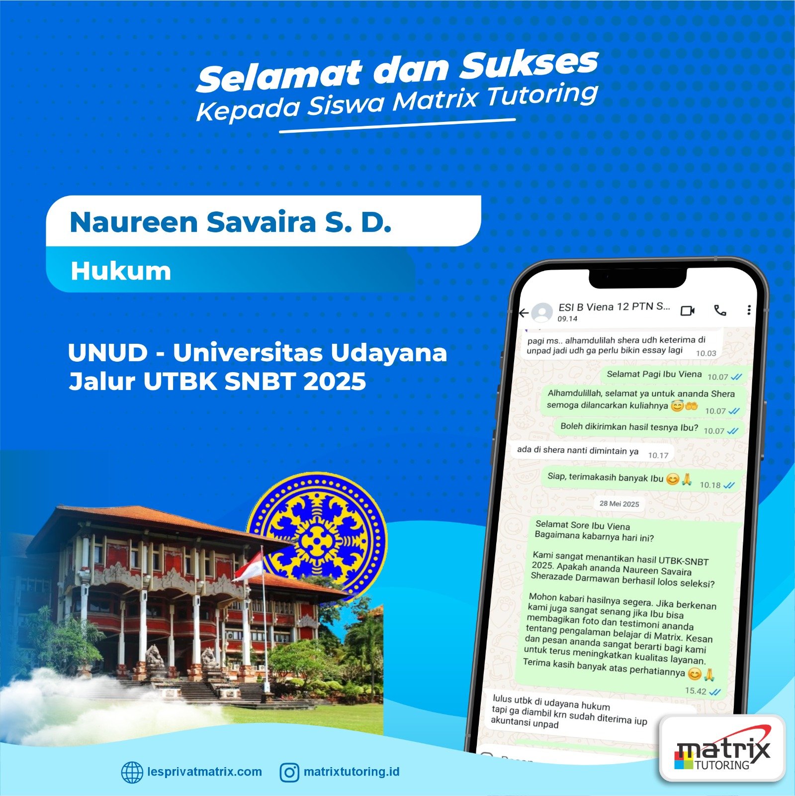 Success Story Bimbel UTBK SNBT